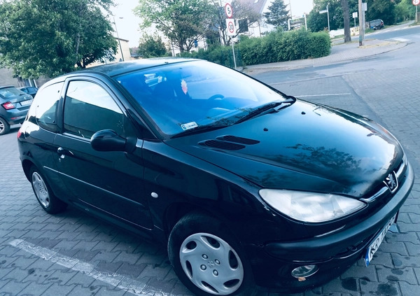 Peugeot 206 cena 2850 przebieg: 196500, rok produkcji 2002 z Lubliniec małe 191